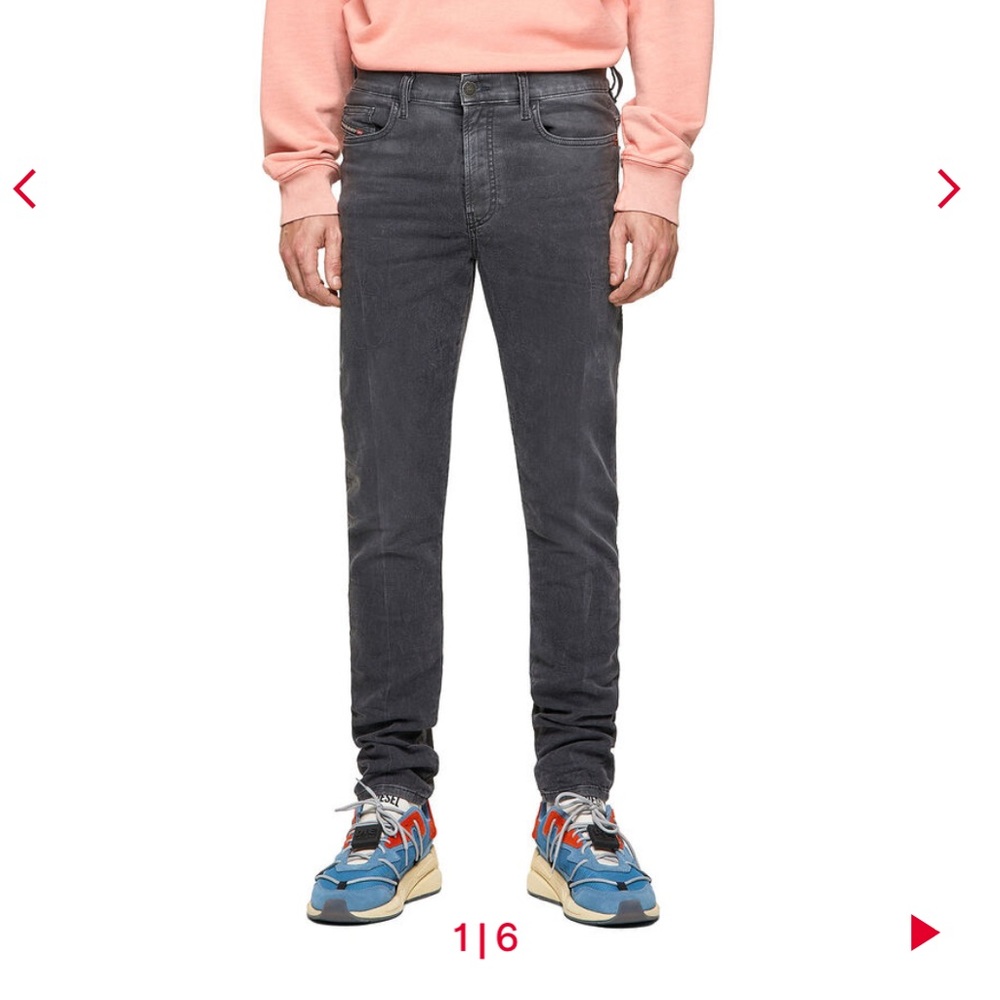 Skinny grey jeans